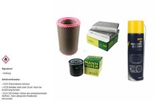 MANN-FILTER Filtersatz MANNOL Klimareiniger für Alfa Romeo GT 3.2 GTA 147