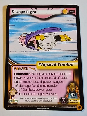 Orange Flight 2003 Score Limited Dragon Ball Z DBZ TCG #84