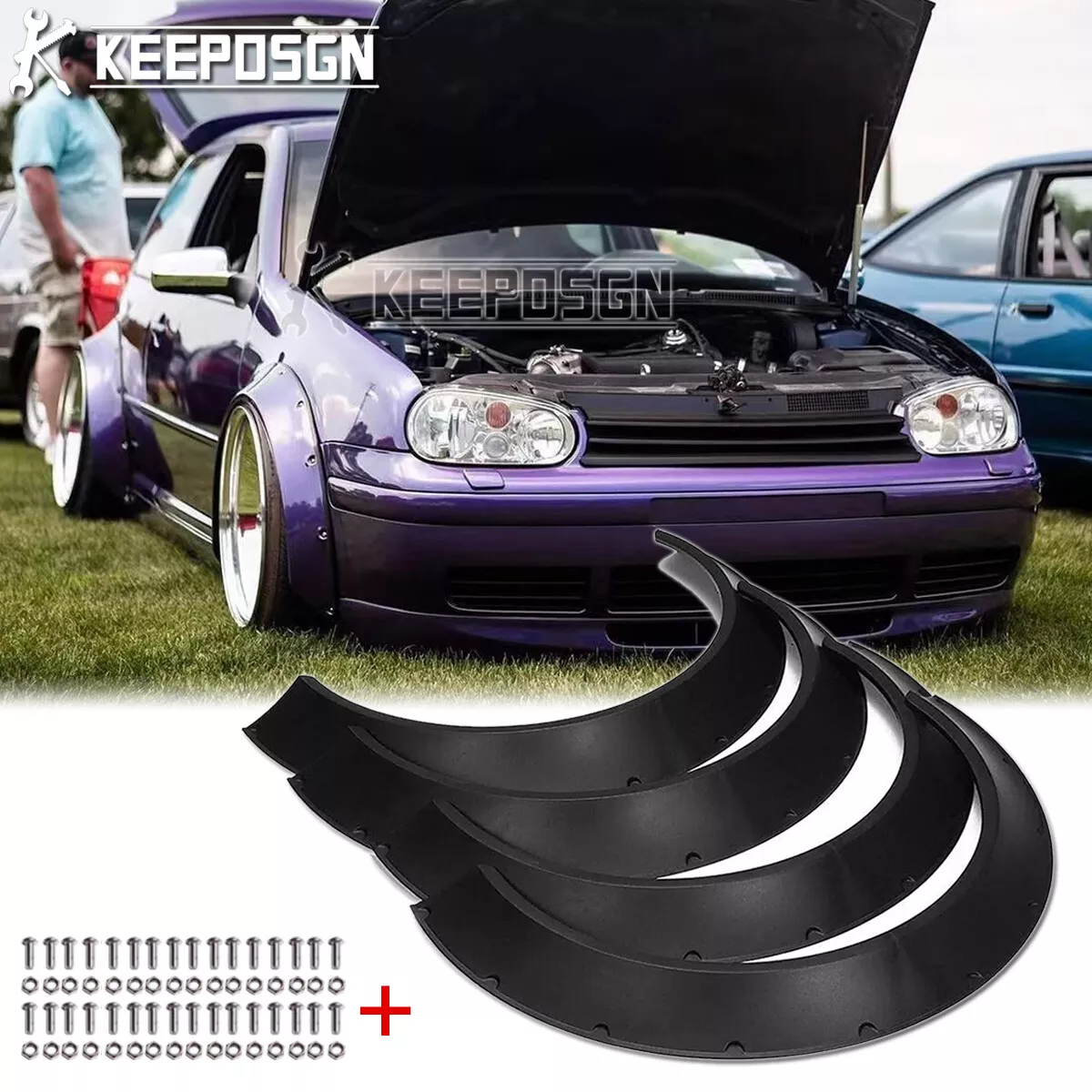 Mk4 gti fender on sale flares
