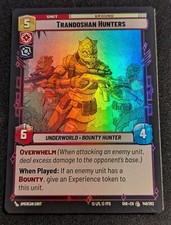 ​Star Wars Unlimited - Trandoshan Hunters FOIL - SHD - Pack Fresh!!