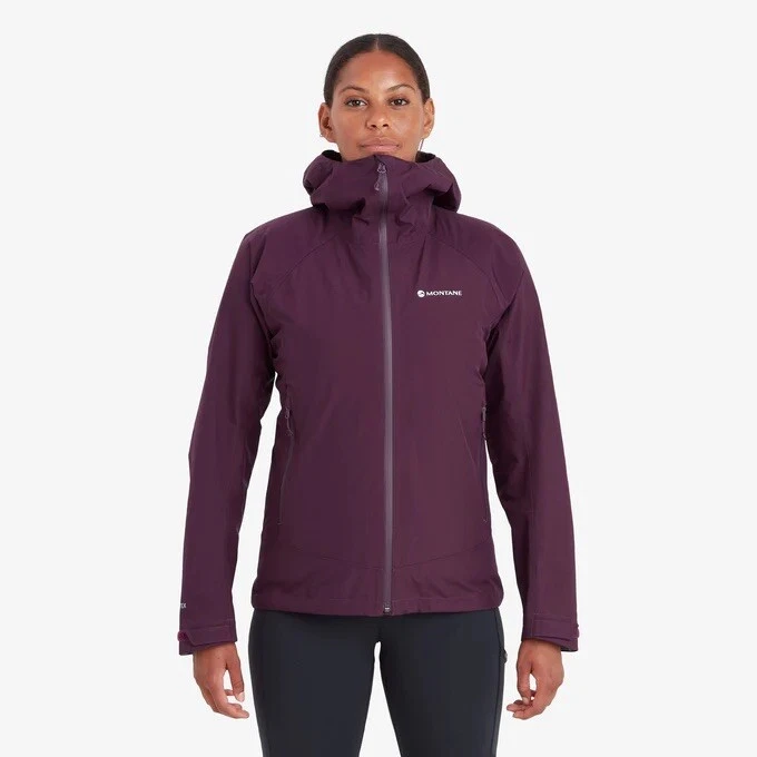 Montane Women's Spirit Waterproof Jacket - Saskatoon Berry - Size 8 XS- RP £210 - Image 3 of 4