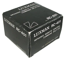 Luxman RC-401 Infrared Remote Control Command Splitter w/Box - NEW-In-Open-Box