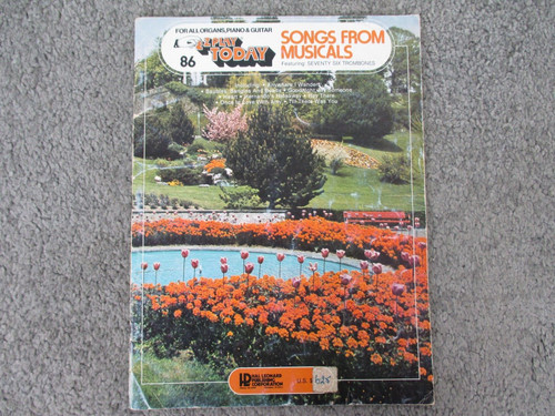 Ez Play Today Songs From Musicals 86 Hal Leonard Piano/Organ/Guitar/Sheet Music