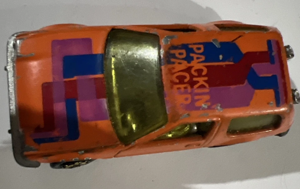 vintage hot wheels Hong Kong Packin Pacer 1977 Orange  - Image 3 of 4
