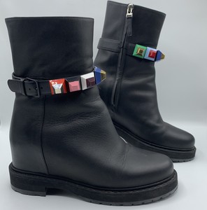 fendi black boots