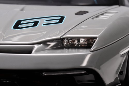 1/18 T&P Lamborghini Aventador SVJ Mansory Cabrera în Grey Carbon Fiber - Picture 5 of 11