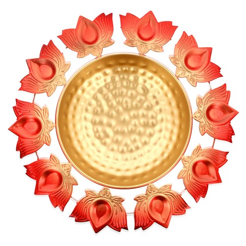 Tazón Urli Diwali Diya Soporte Flotante Flor Té Luz Vela Decoración India Lotus - Imagen 21 de 48