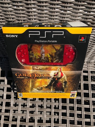 Buy Psp God Of War Chains Of Olympus Limited Playstationportable Red New Sealed Sony Online In Kuwait