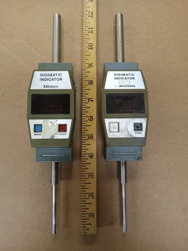 Pair of Mitutoyo Digimatic Electronic Indicators, .0001” – 2” (NOT WORKING)