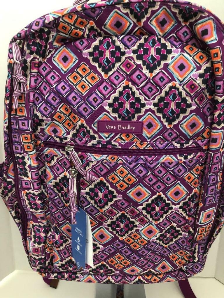 NWT VERA BRADLEY DREAM DIAMONDS LIGHTEN UP GRAND BACKPACK  display picture 3