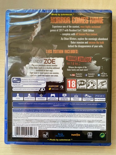 Resident Evil 7 Biohazard GOLD EDITION VR 'New & Sealed' Playstation PS4 + PS5 - Picture 2 of 2