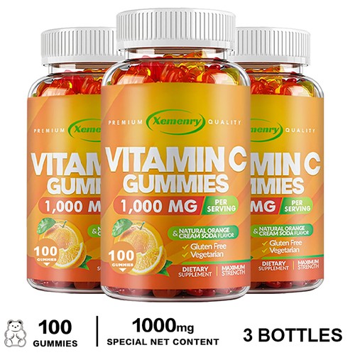 Vitamin C Gummies 1000mg - Provide Respiratory, Heart, Further Immune Support - Picture 12 of 13