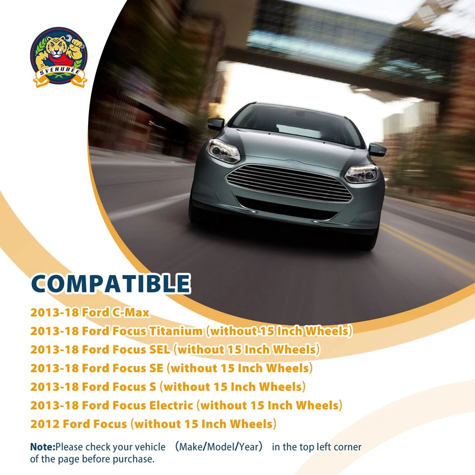 Barra de amarre del brazo de control inferior delantero de 8 piezas para Ford Focus C-Max 2012 2014 2015-2017 Foto 2 de 4