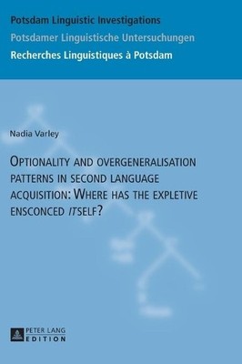 Optionality and overgeneralisation patterns in second languag... - 9783631667989