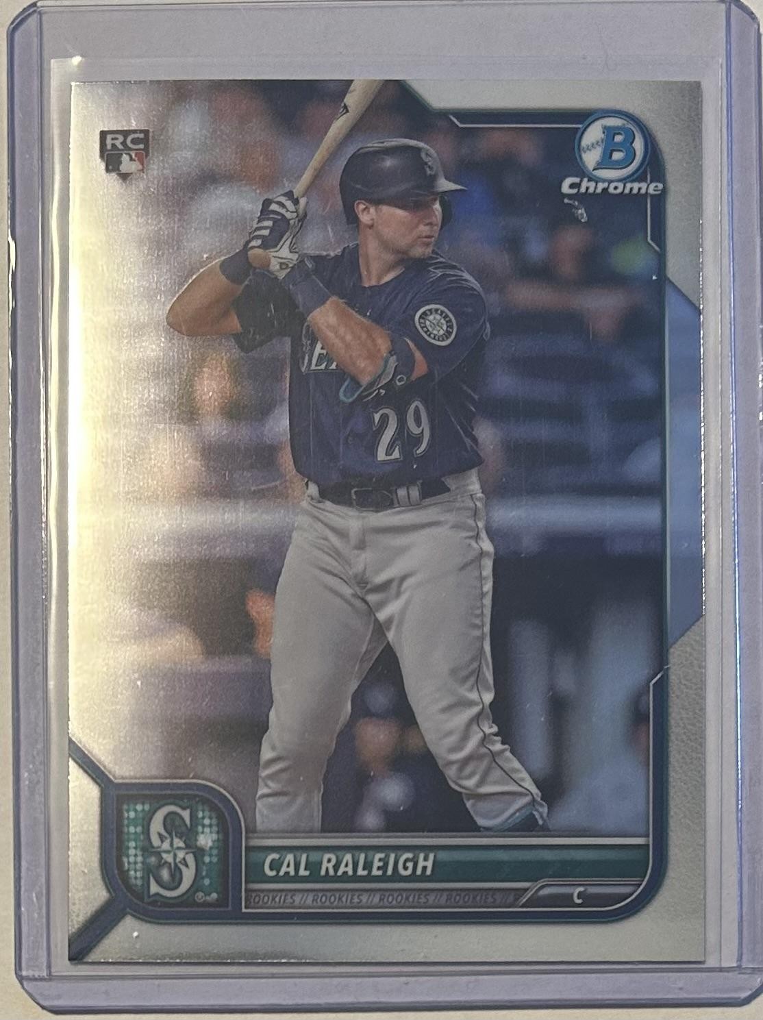 2022 Bowman Chrome #51 Cal Raleigh