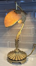 Tiffany 1890’s Reproduction Nautilis Shell Table Lamp
