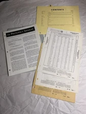 Sams Photofact Set 264 (1955) Radio & TV Service Folders Complete w/ Contents