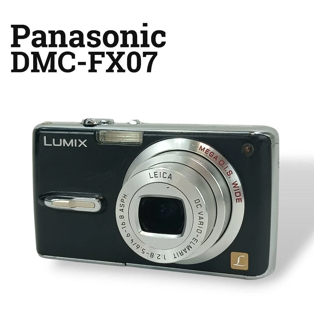 実写良⭕️【動作確認済】Panasonic LUMIX DMC-FX07 Preços baixos em Câmeras digitais Panasonic LUMIX DMC-FX07 | eBay