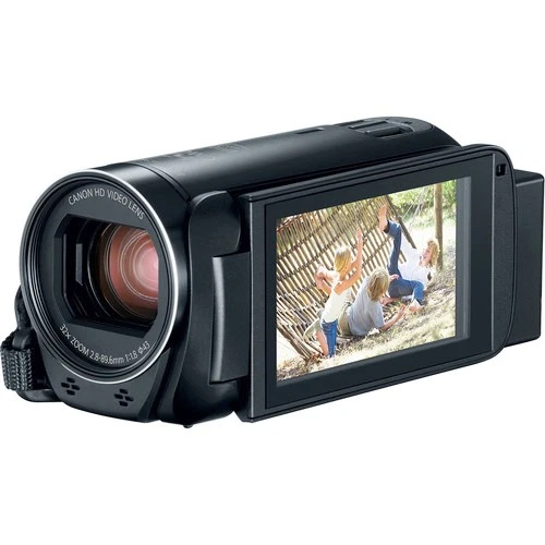 佳能 VIXIA HF R800 全高清摄像机 +57 倍高级变焦、1080P 视频和 3 英寸 Tou — 第 2/4 张图片