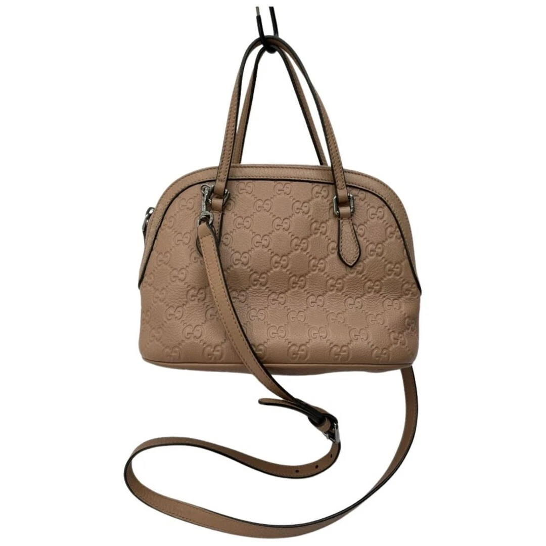 Sac bandoulière GUCCI main 2 voies cuir 341504 204046 beige