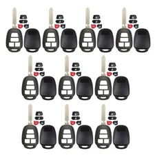 10 Remote Key Case Shell Compatible with Toyota Scion HYQ12BDM HYQ12BEL GQ4-52T