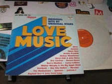 V/A I LOVE MUSIC Original Hits by Original Stars LP  RONCO  1976 ARETHA,SPINNERS