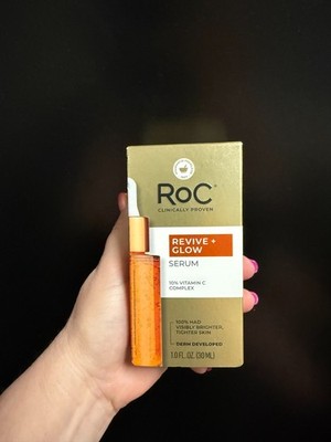 Roc Revive + Glow Serum 10% Vitamin C Complex 1 fl oz