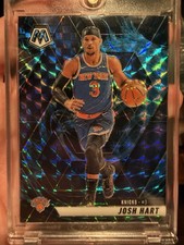 Josh Hart 2024-25 Panini Mosaic Genesis Prizm SP #136 New York Knicks