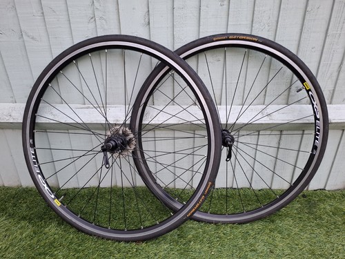 Mavic CXP Elite Rennrad Laufradsatz 700c + 10sp Kassette