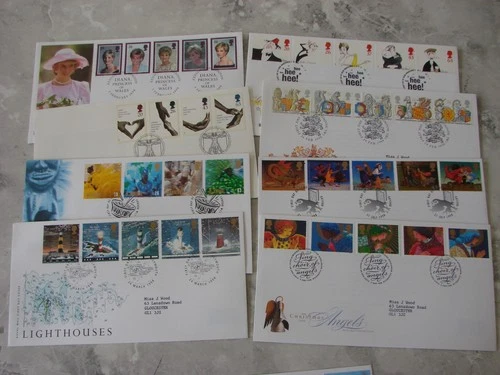 (FDC9) 1998 Commemorative COLLECTION 9 GB First Day Covers