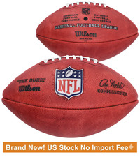 Fanatics Authentic Wilson "The Duke" Official NFL Leather Game Football US Stock