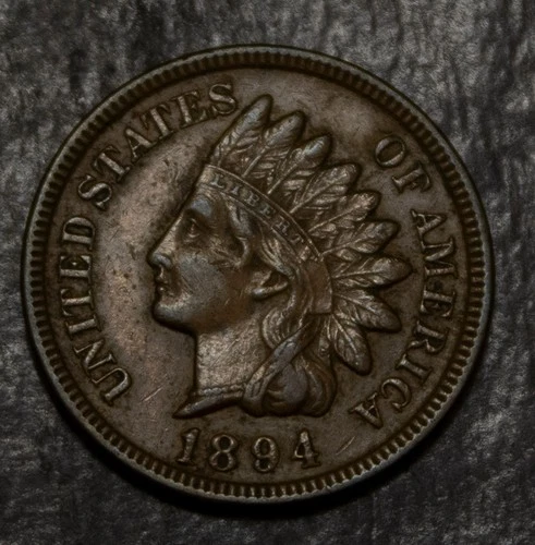 1894 Indian Cent Choice XF    Lot 3222
