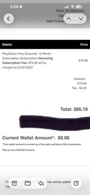 PlayStation Account with games and PlayStation plus Essential