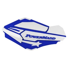 Powermadd Sentinel Handguards - Blue/White - 34421