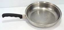 Vintage  Vollrath LO-HEET Stainless Steel 10" Skillet Frying Pan USA NO Lid