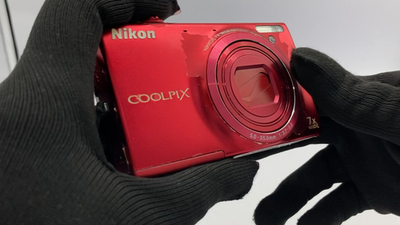 Nikon COOLPIX S6100 20.0MP Compact Digital Camera Red for sale