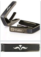 Made In USA Thalia Taylor Licensed Black Chrome Finish Guitar Capo 600 Series 