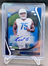2021 Panini Absolute LEVI ONWUZURIKE RC AUTO 199/199 #157 Lions