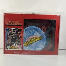 My Hero Academia Party Supplies Kit Set Plates Cups Banner Napkins Straws & More