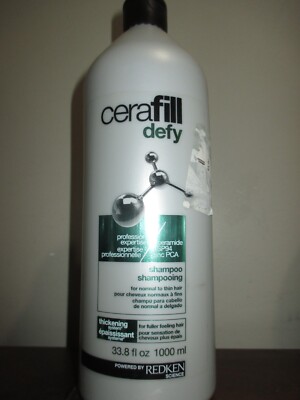 Redken Defy Redken Cerafill Defy Thickening Shampoo, 33.8 OZ For normal to thin ...