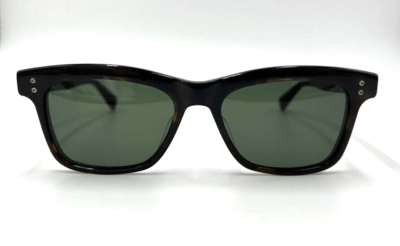 Authentic DITA Rambler DRX-2015B-53-AF Tortoise w/Green Sunglasses 