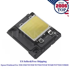 Epson Printhead fits 3520 3540 WF3520 WF7010 WF40 WF600 WF7520 WF7521 Printer US