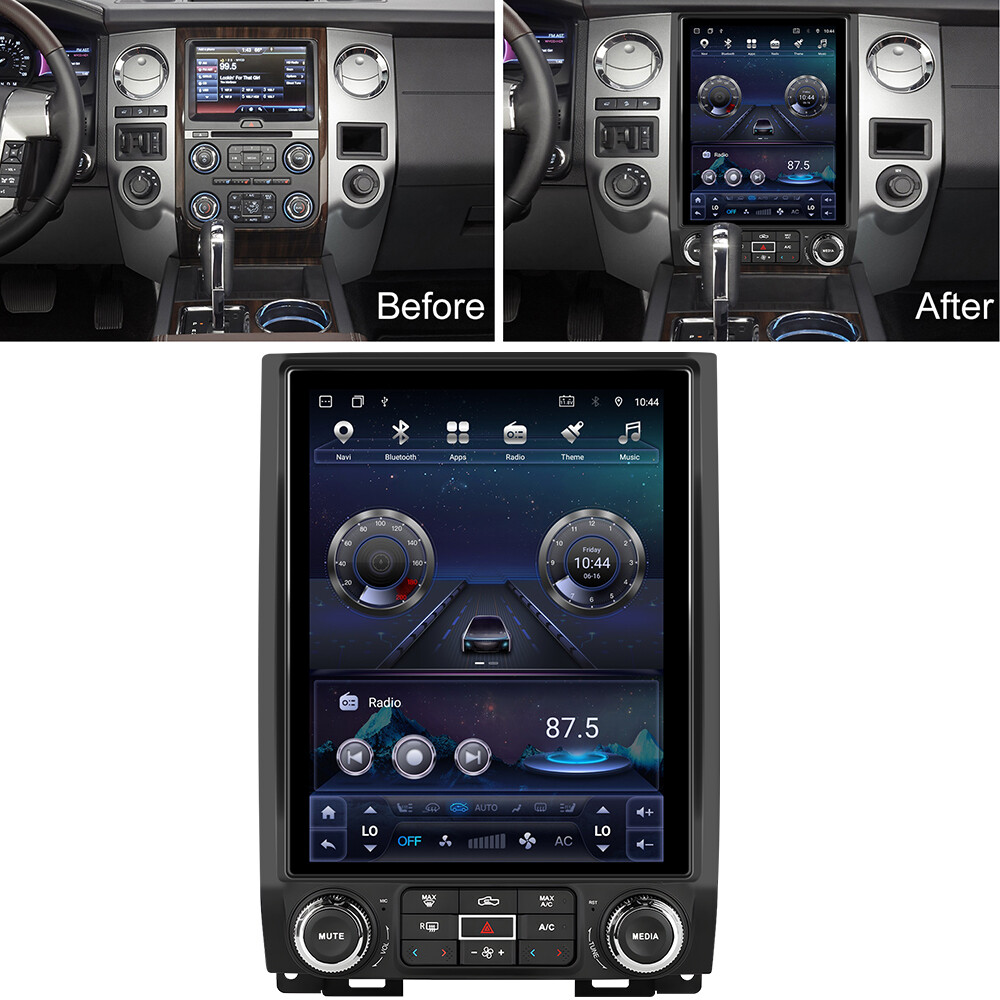 2015-2017 Ford Expedition Android 13 Apple Carplay Car Stereo