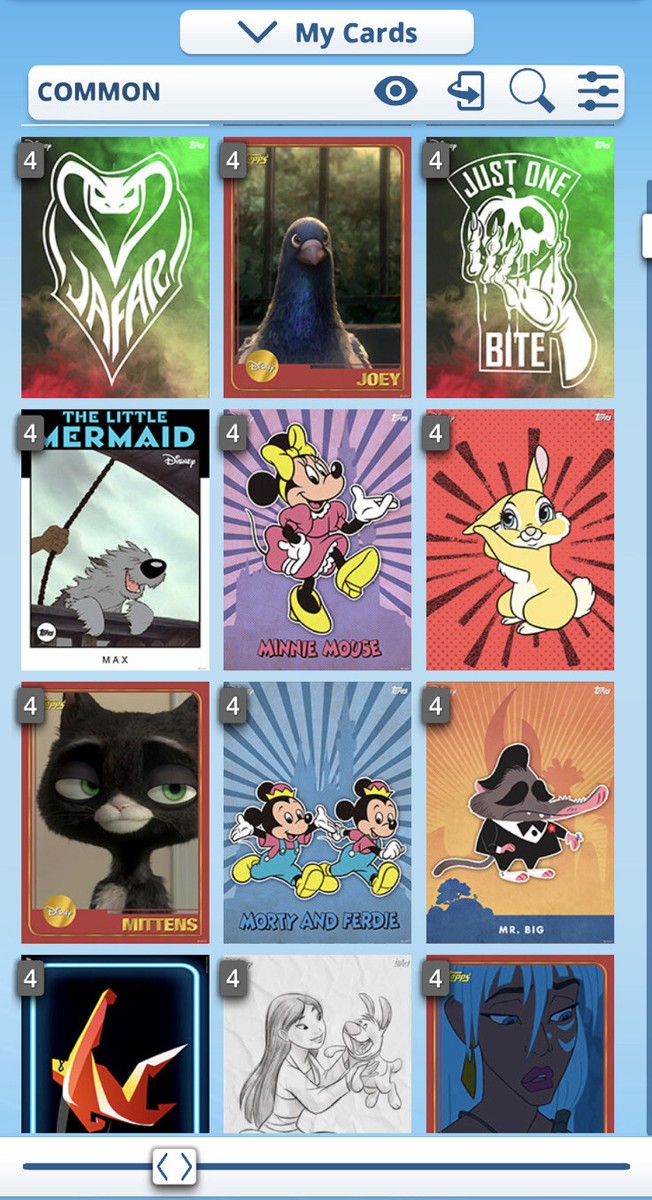 Topps Disney 1-of-1 ルミエール スケッチカード 1/1 Goldin | The