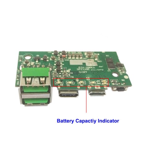 QC3.0 Type-c USB 18650 Lithium Li-ion 3.7V Battery Quick Charging Charger Module - Picture 2 of 5