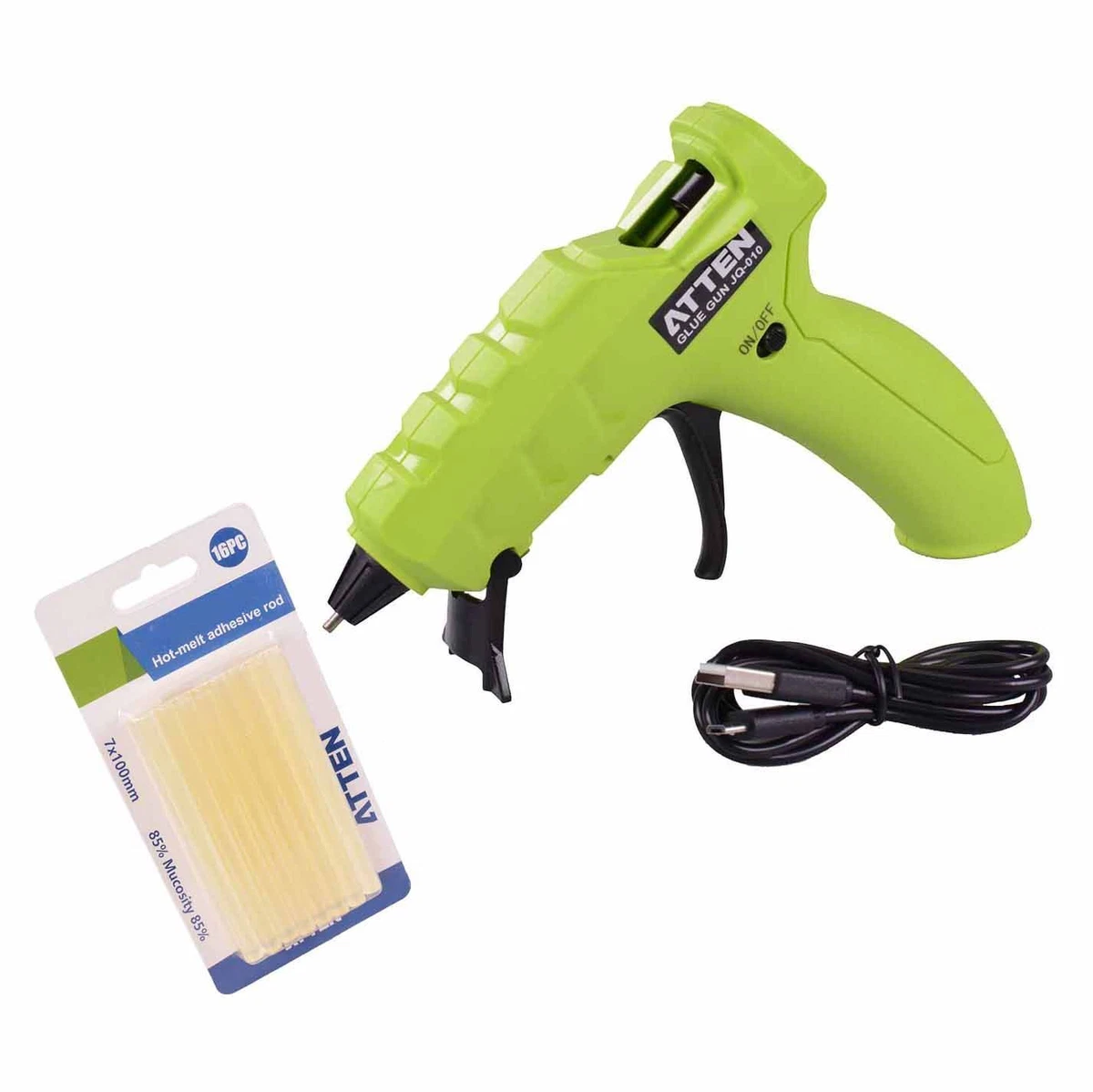 10W Rechargeable Hot Melt Adhesive Glue Gun USB JQ-010 with Glue Sticks