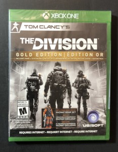 Tom Clancy S The Division Gold Edition Game Season Pass Xbox One New Ebay Tom Clancy S The Division Gold Edition Game Season Pass Xbox One New Ebay