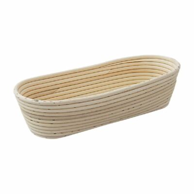 Schneider ovaler Brot-Probierkorb aus Rattan - lang - nimmt Feuchtigkeit auf - 1000g