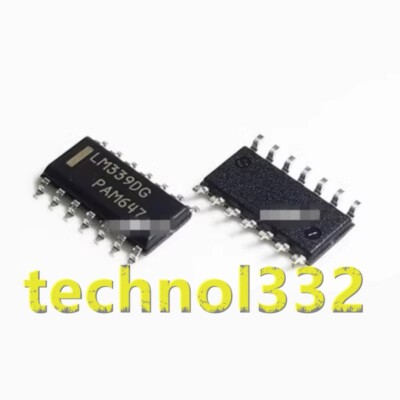 2 X Circuits Intégrés LM339 Avec Support DIP14 – Amplificateur Opérationnel THT - 7