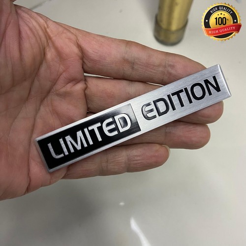 Limited Edition Metal Car Emblem Badge - Black & Red Tailgate Decal For Sport Vehicles